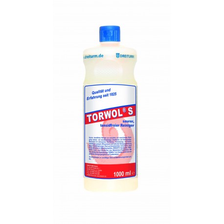 TORWOL® S - Kyselý čisticí prostředek bez obsahu tenzidů, 1l