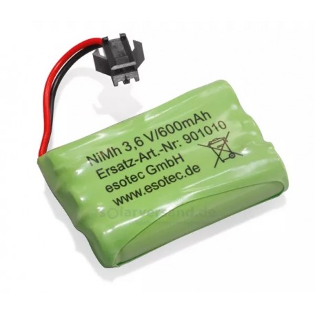 Dobíjecí baterie Akupack NiMh 3,6 V/600mAh, esotec